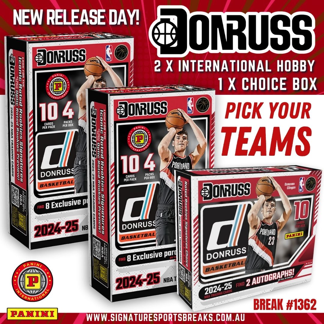 2024/25 DONRUSS MIXER (NEW INT HOBBY RELEASE) PYT #1362