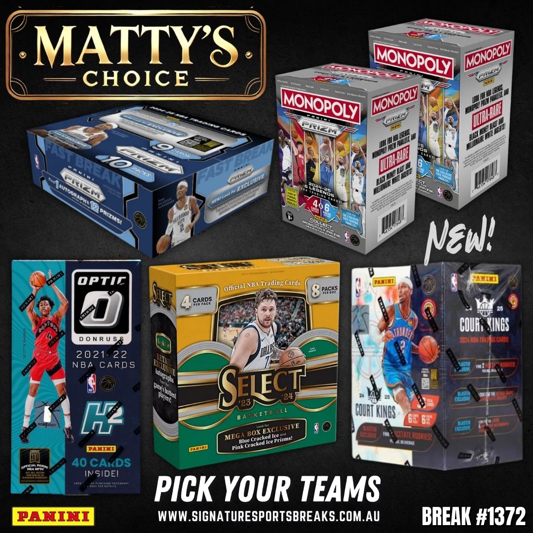 MATTY'S PICK PYT #1372