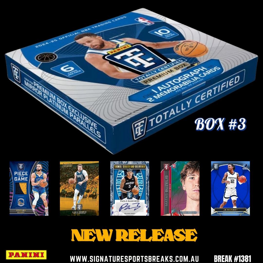 TOTALLY CERTIFIED 2024/25 NEW RELEASE PYT #1381 BOX 3