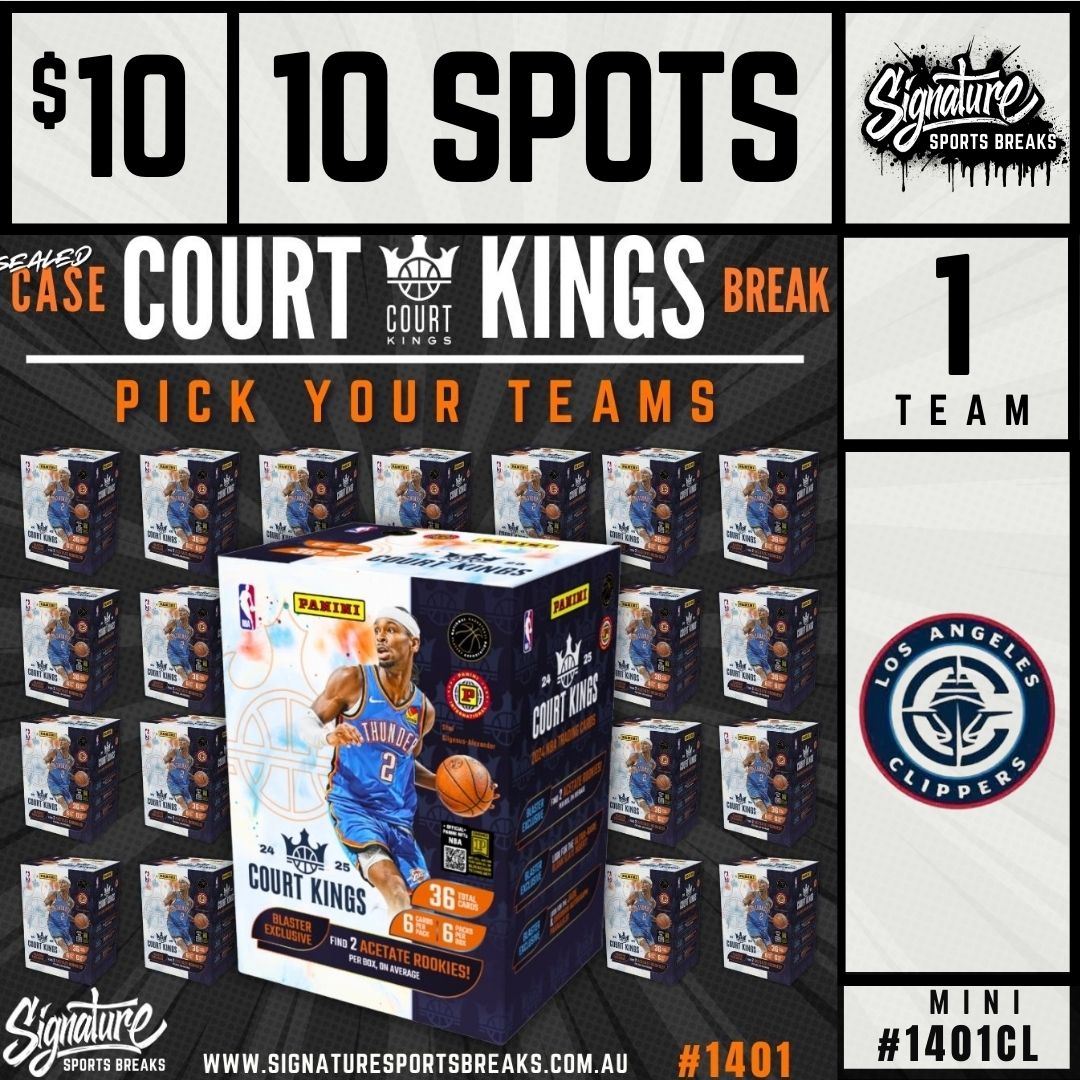 CLIPPERS COURT KINGS CASE MINI #1401CL