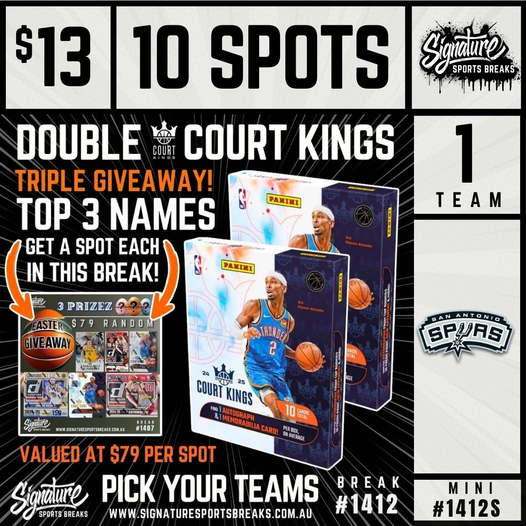 SPURS MINI DOUBLE CK #1412S
