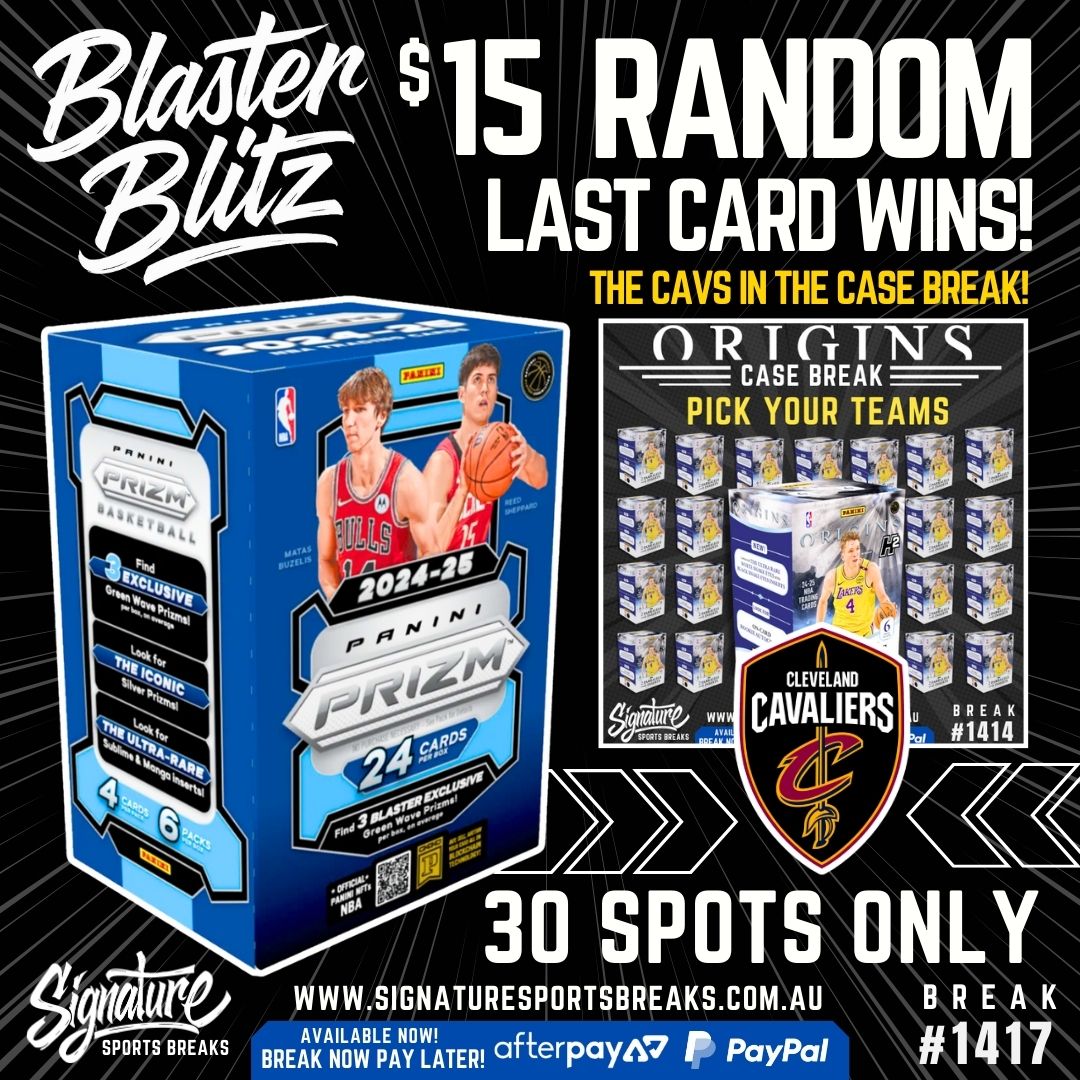Blaster Blitz β Last Card Wins the Cavs! | 2024/25 Prizm Hobby Blaster #1417