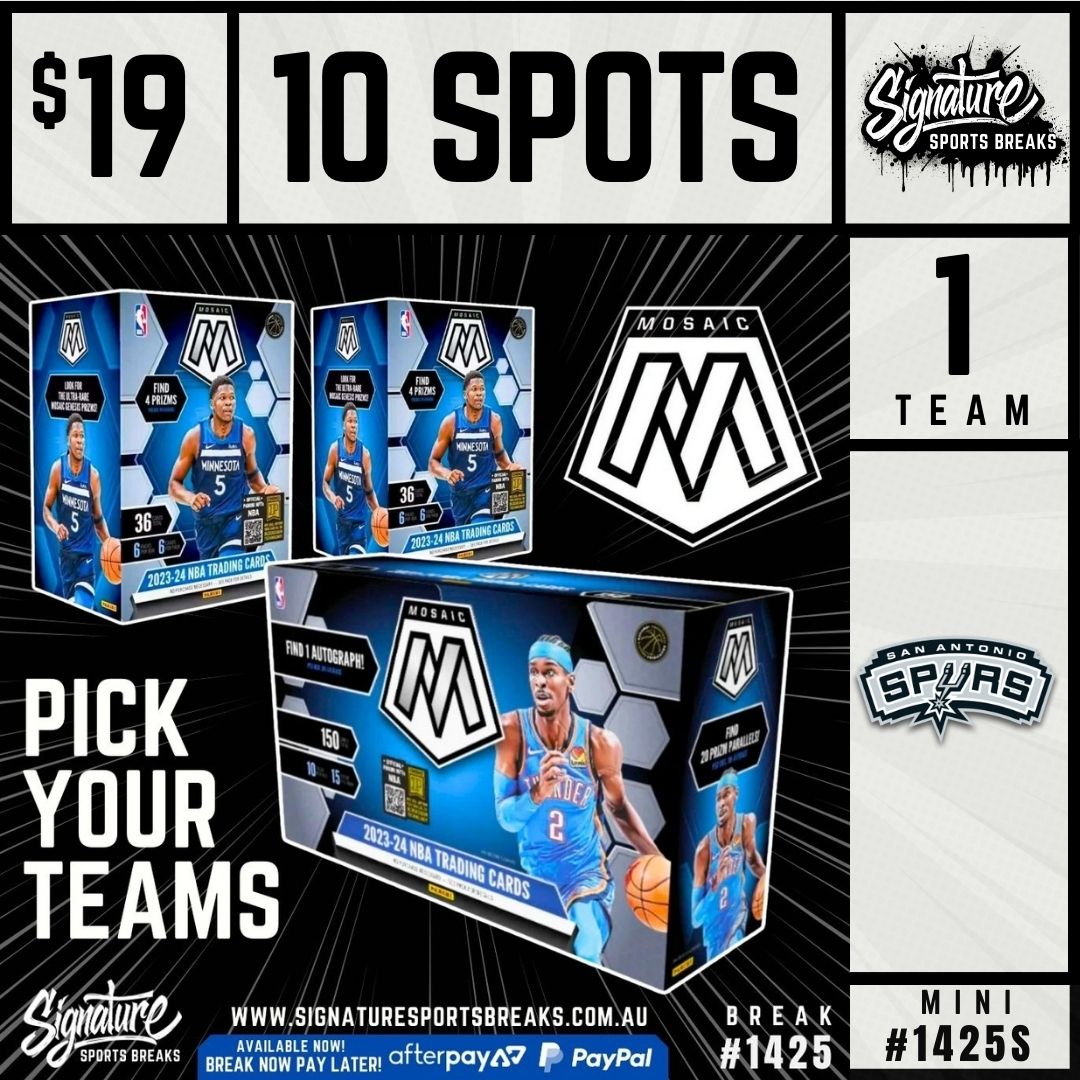 SPURS MINI MOSAIC MIX #1425S