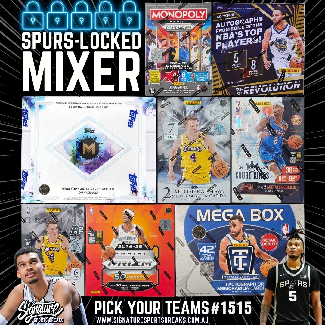 BREAK #1515 β MBA MOTIF MIXER - SPURS Locked to Random