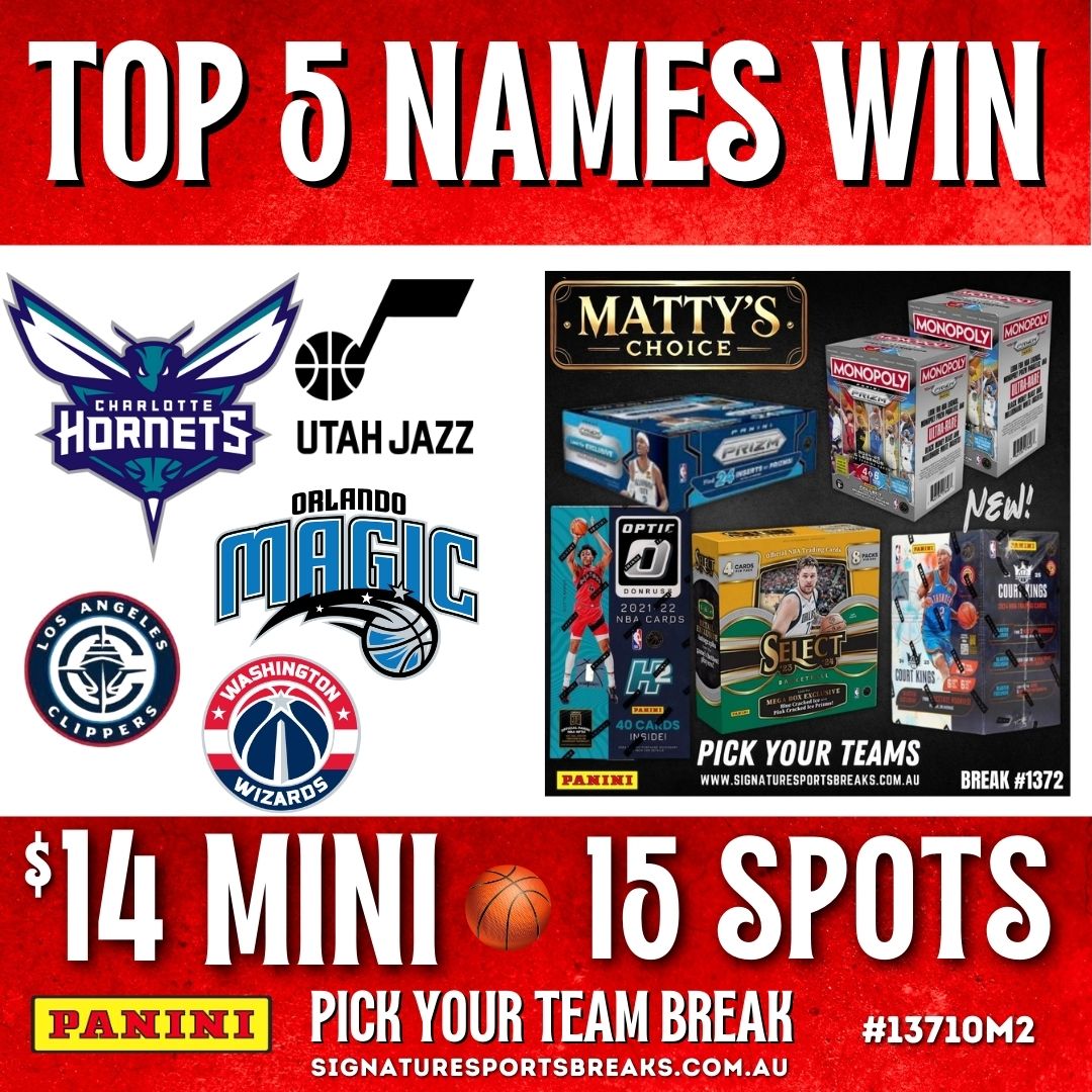 5 WINNERS!! MINI MATTY'S MIX #1372M1