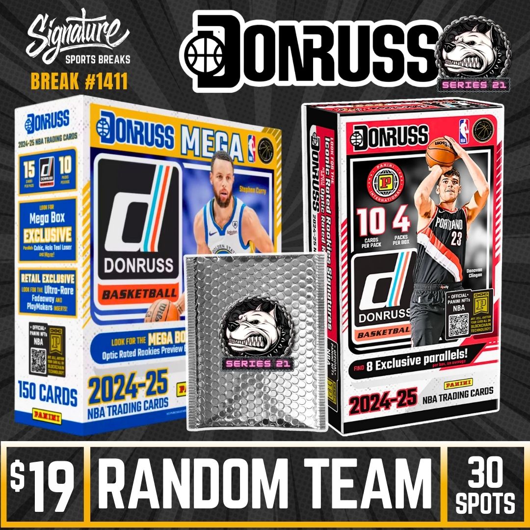2024-25 Donruss NBA - Break #1411 (Random Team)
