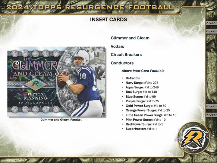 Break #1492 TOPPS RESURGENCE Half Case PYT