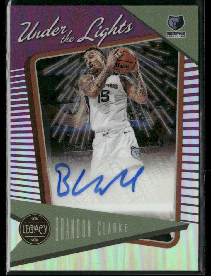 2022-23 Chronicles BRANDON CLARKE Under the Lights Holo Auto #ULA-BCK