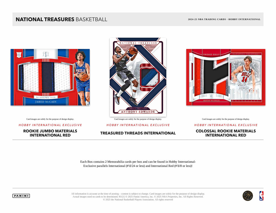 BREAK #1762 - NATIONAL TREASURES INTL NEW RELEASE BOX 1 PYT