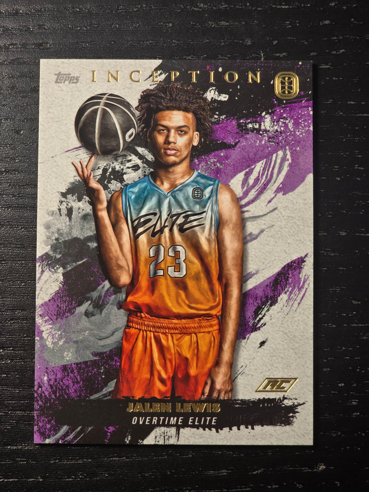 Jalen Lewis Inception Overtime Elite RC Topps