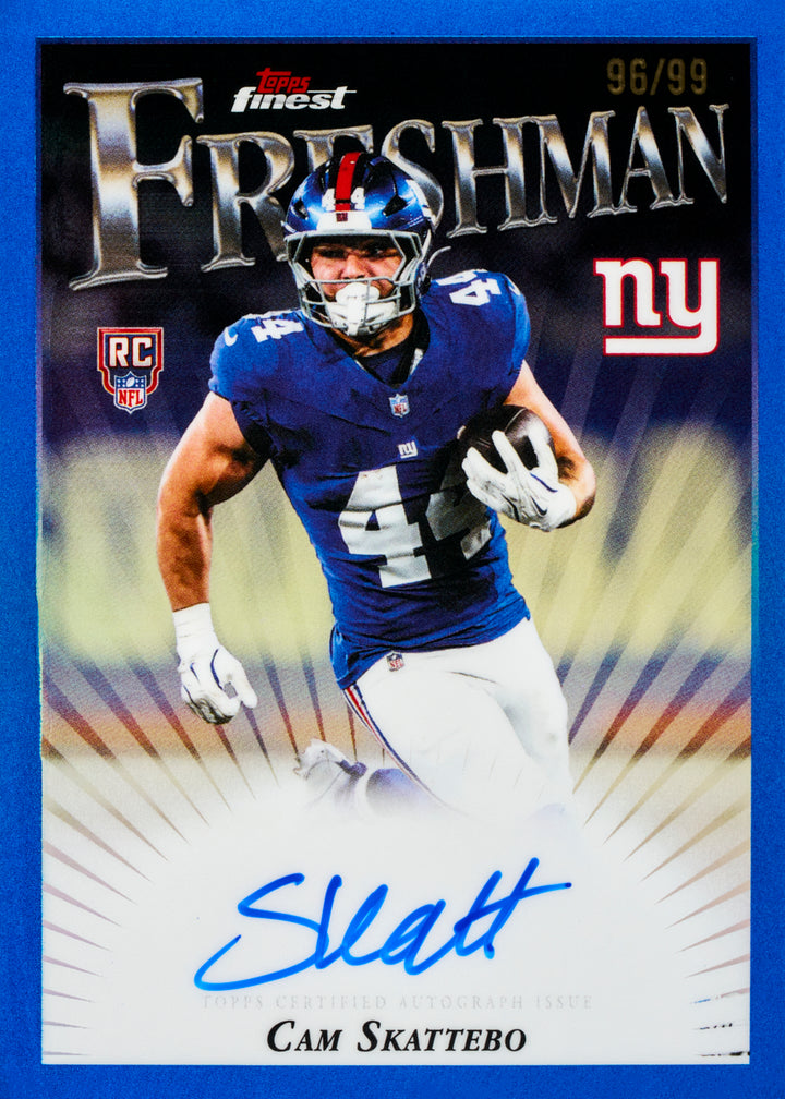BREAK #2165 - NFL - 2025 TOPPS FINEST DUO - PICK YOUR OWN TEAM