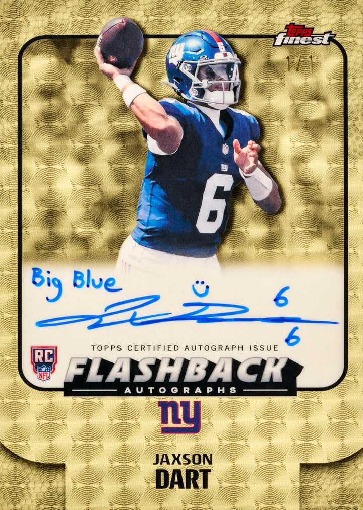 BREAK #2165 - NFL - 2025 TOPPS FINEST DUO - PICK YOUR OWN TEAM