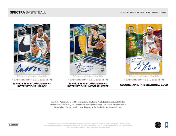 23/24 NBA Spectra International Hobby Box