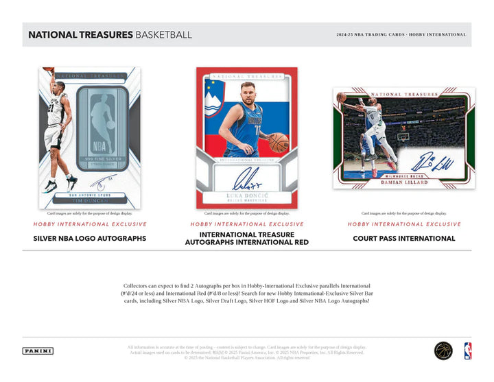 BREAK #2086 - NATIONAL TREASURES & SILHOUETTE 2024-25 DOUBLE DELIGHT - 12 AUTOS/MEMS!