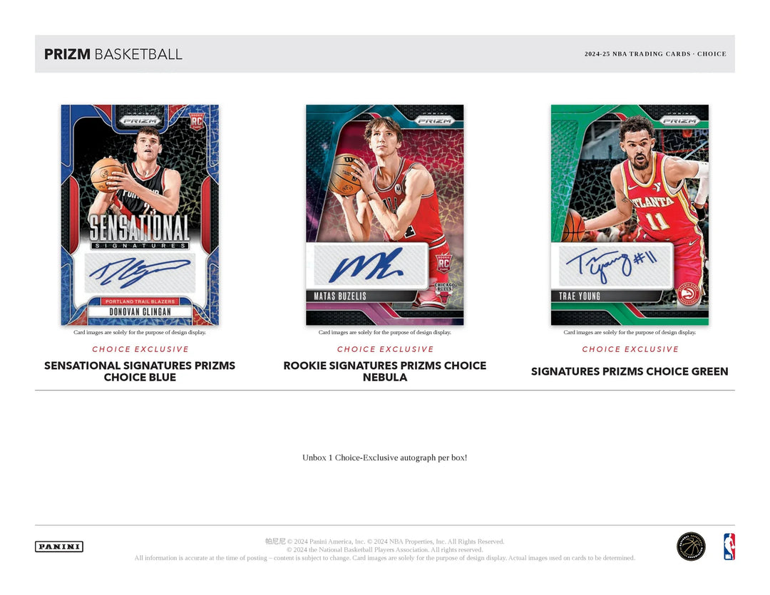 24/25 Panini Prizm Choice Box NBA