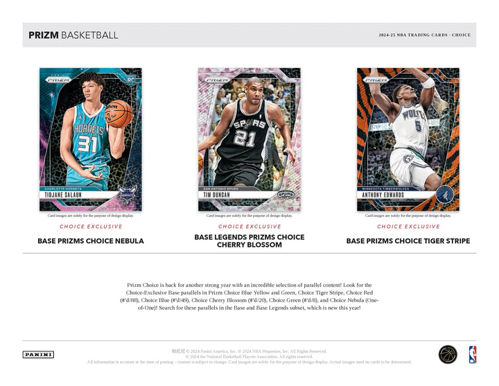 24/25 Panini Prizm Choice Box NBA