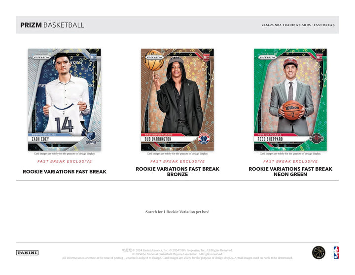 NEW RELEASE PRIZM FAST BREAK PYT#1152