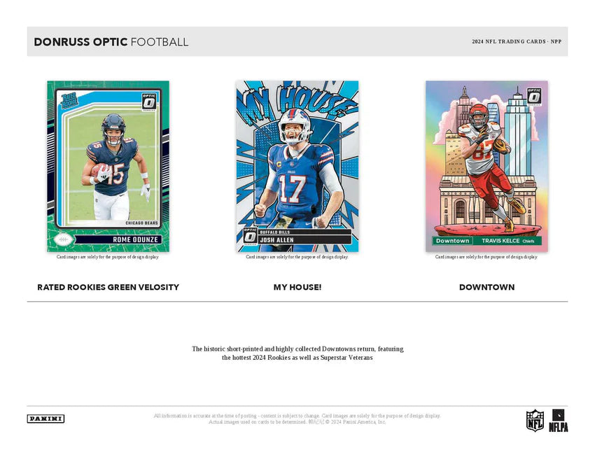 2024 DONRUSS OPTIC NEW RELEASE NFL BLASTER CASE BREAK #1416