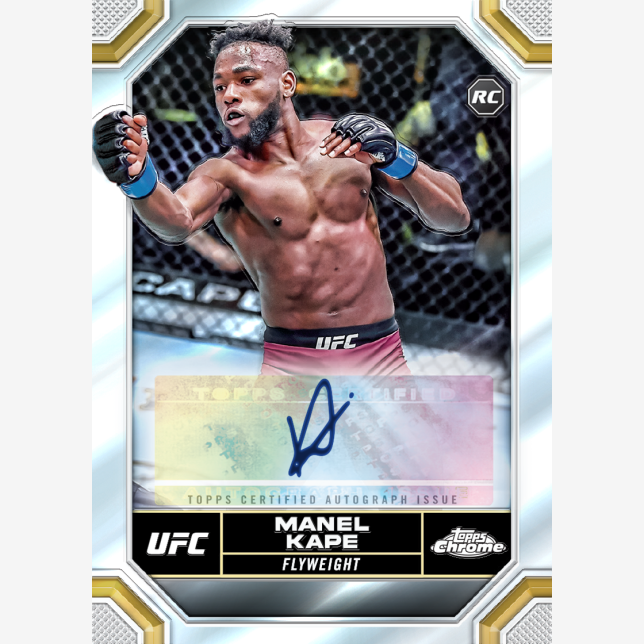 BREAK 589 UFC Topps Crome 2024 Random Weight Class