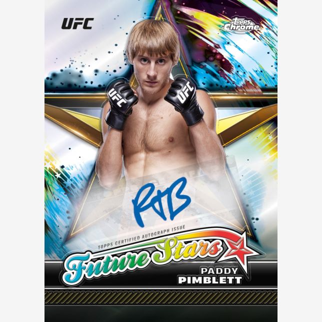 BREAK 589 UFC Topps Crome 2024 Random Weight Class