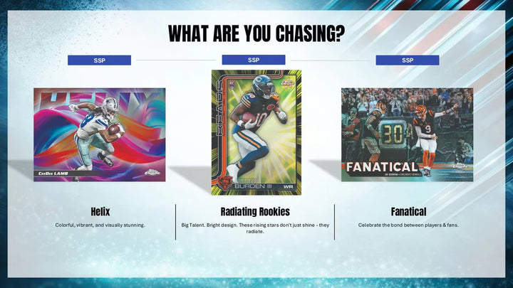 2025 Topps Chrome Value Blaster Box NFL