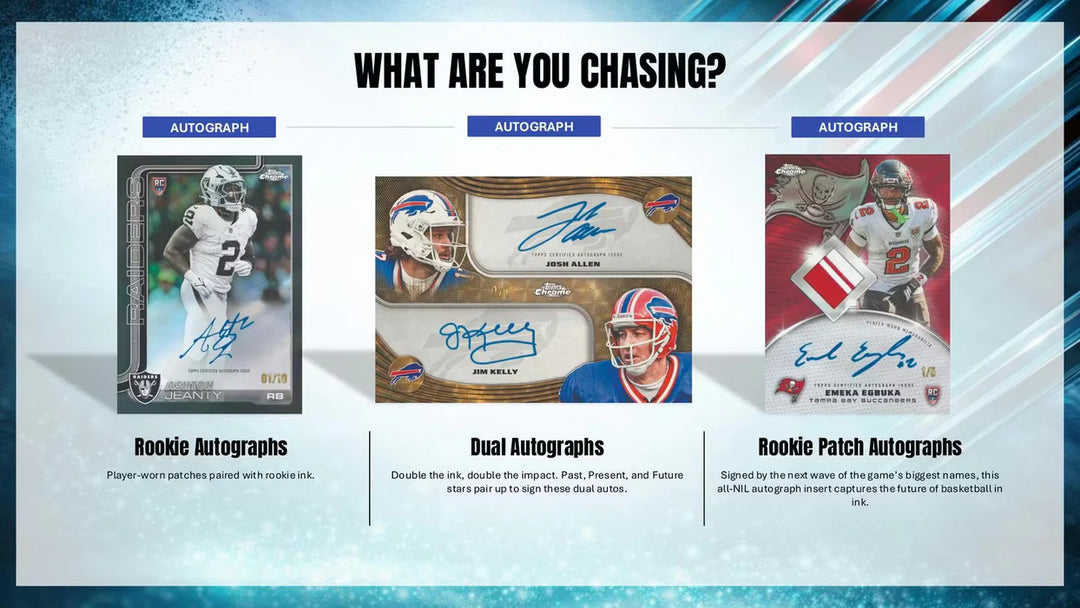 2025 Topps Chrome Value Blaster Box NFL