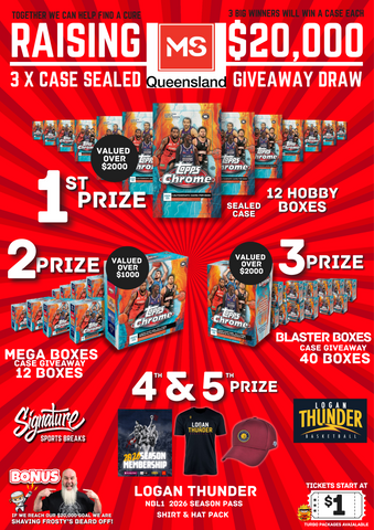 3 Cases, 1 Cause – MS Australia Raffle