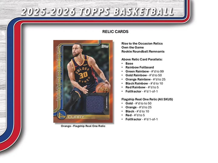 2025-26 Topps NBA Basketball Value Box