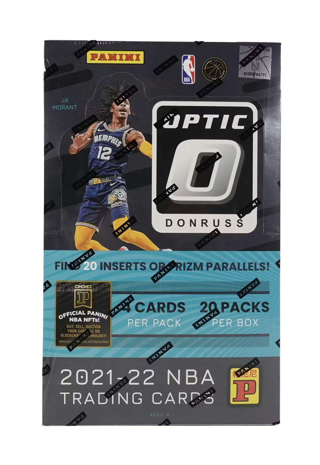 2021-22 Panini Optic Tmall Asia Box