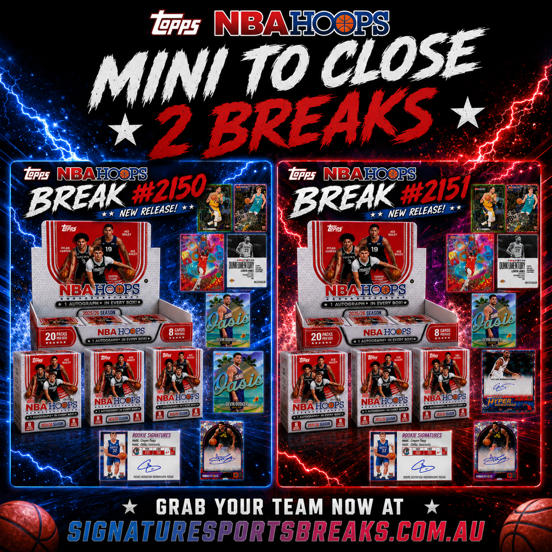 2 BREAK MINI TO CLOSE 2150/2151 HOOPS NEW RELEASE