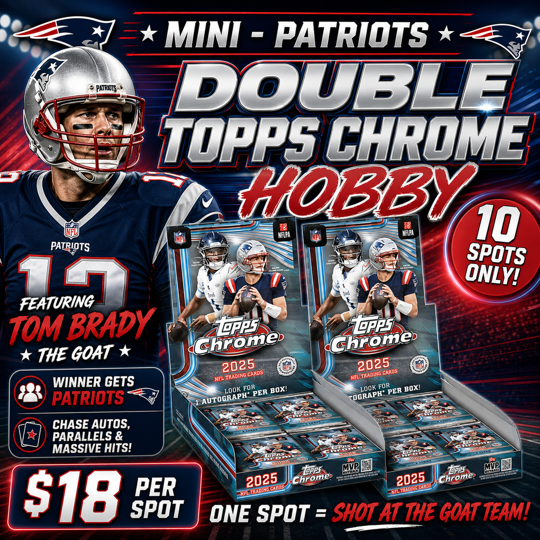 PATRIOTS MINI - TOPPS CHROME DUO 2124