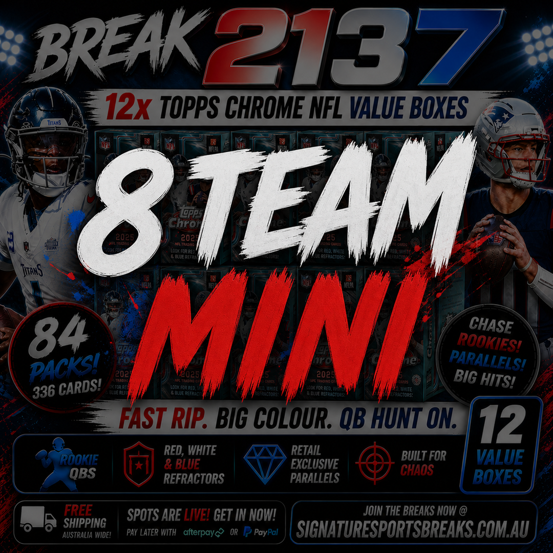 NFL MINI - TOPPS CHROME VALUE BREAK 2127