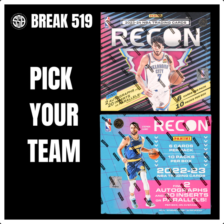 BREAK 519 RECON 2022/23 & 23/24 Hobby Box Break