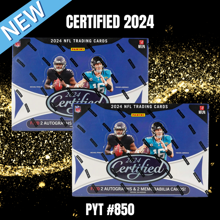 NFL CERTIFIED DEBUT 2024 NEW RELEASE #850