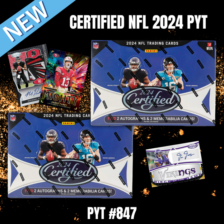 NFL CERTIFIED DEBUT 2024 NEW RELEASE #847