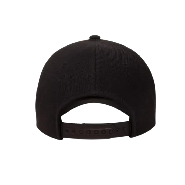 SSB HAT - Black - White logo 3D EMBROIDED