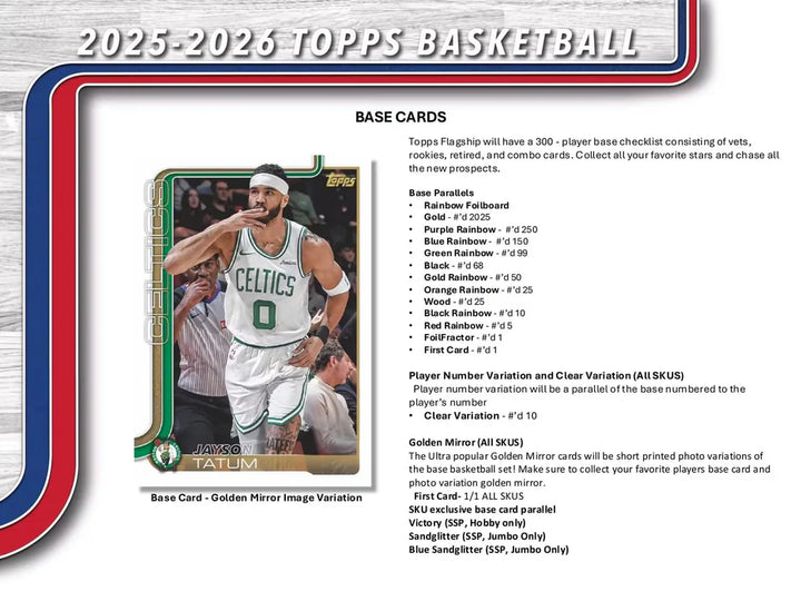 2025-26 Topps NBA Basketball Value Box