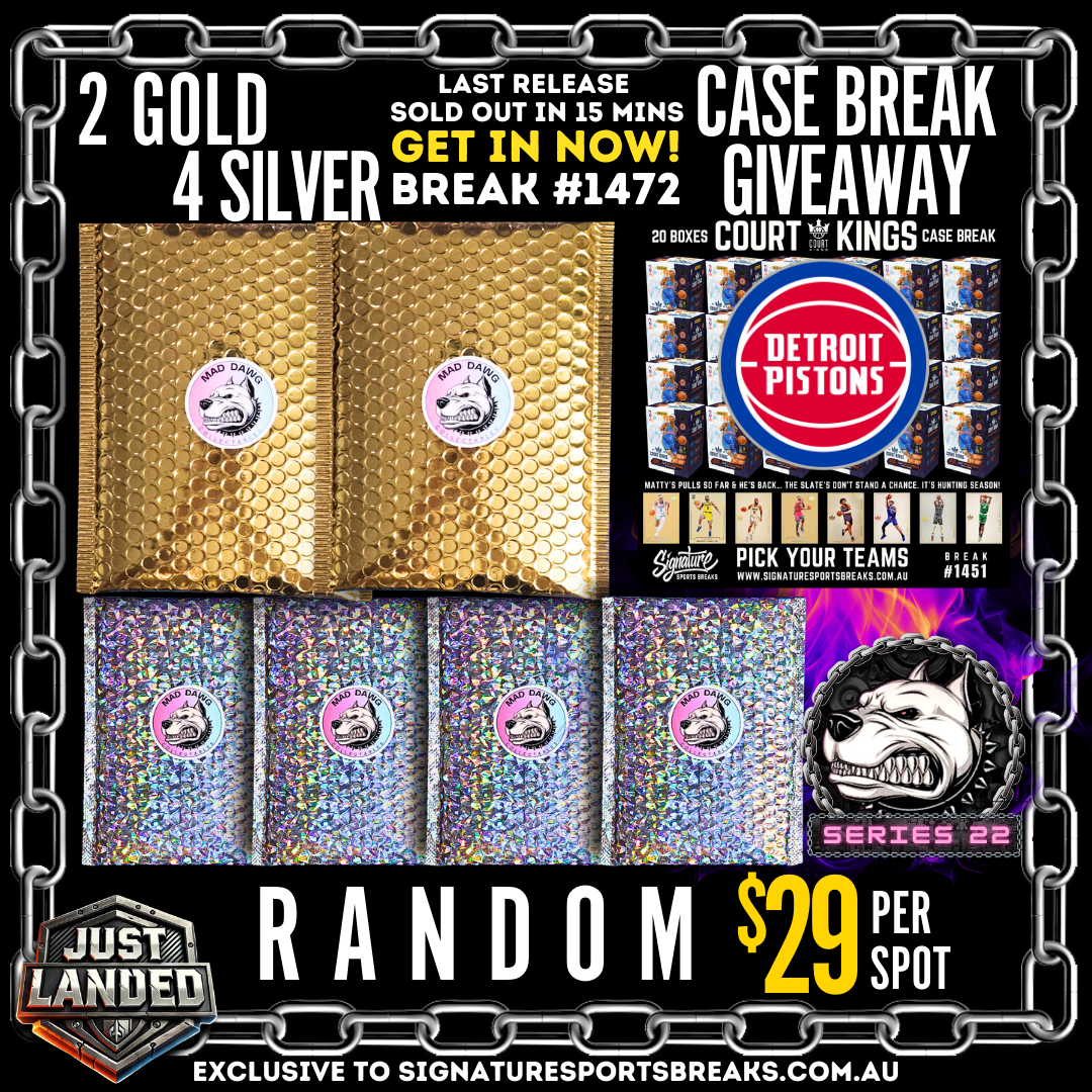 THE MAD DAWG SHUFFLE W/CK CASE GIVEAWAY #1472