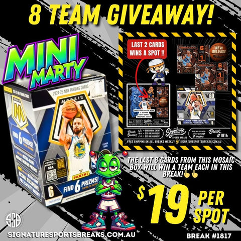 BREAK #1817 - MINI BLASTER BLITZ 8 WINNERS!