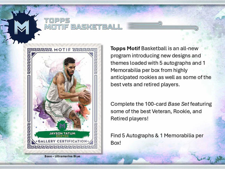 2023-24 TOPPS MOTIF 10 SPOTS/3 TEAMS  #1458