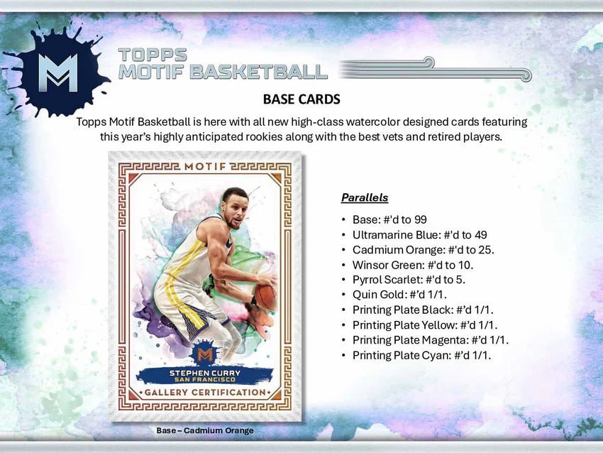 2023-24 TOPPS MOTIF 10 SPOTS/3 TEAMS  #1458