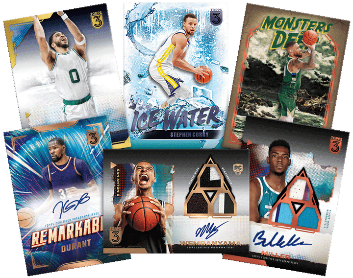 23/24 Topps 3 Hobby Basketball Box