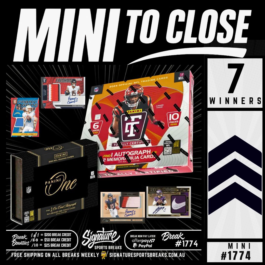MINI TO CLOSE NFL #1774