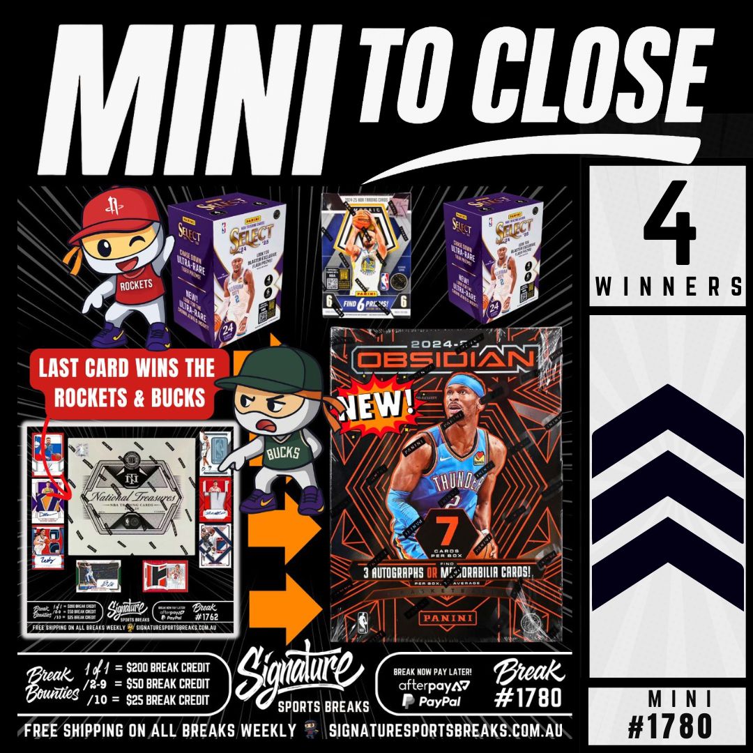 MINI TO CLOSE NBA 1780 - 4 MASSIVE TEAMS!