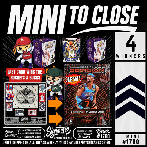 MINI TO CLOSE NBA 1780 - 4 MASSIVE TEAMS!