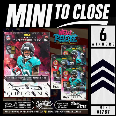 DISCOUNTED MINI TO CLOSE NFL 1787