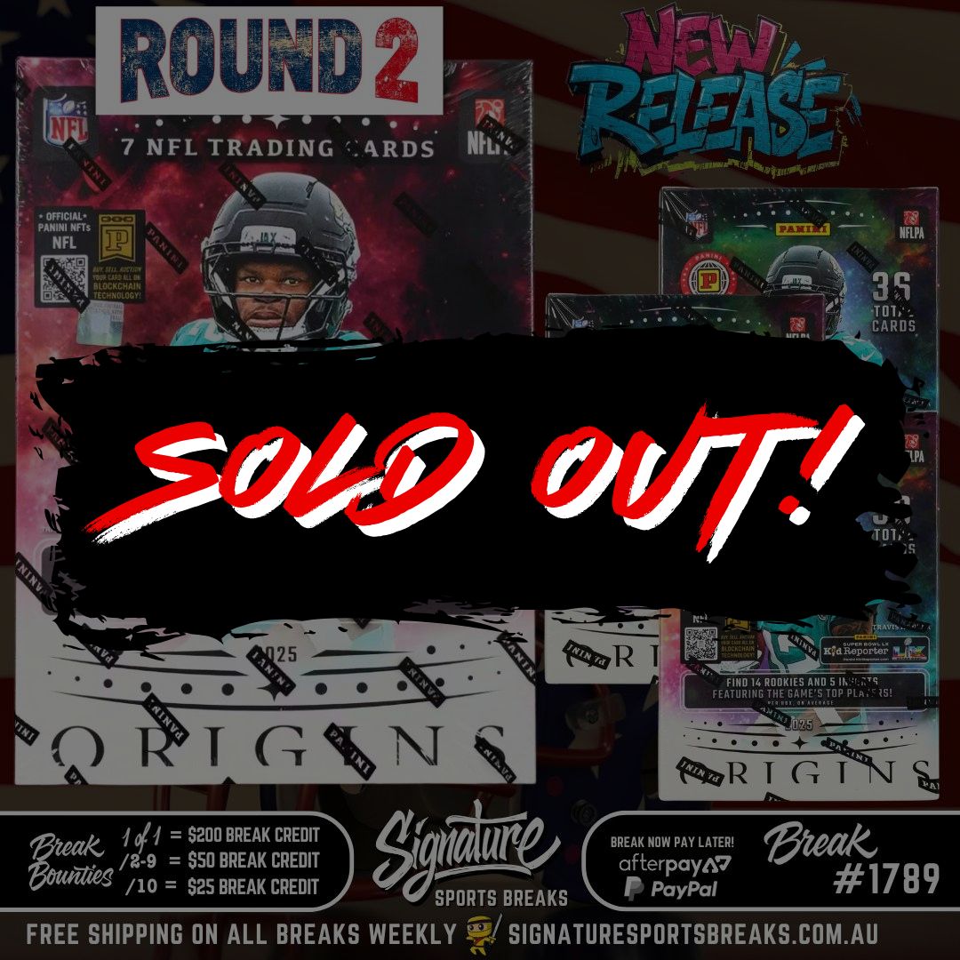 BREAK #1789 - NFL - 2025 ORIGINS MIXER
