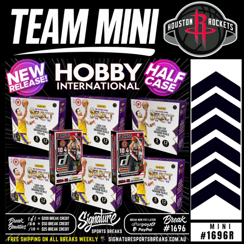 ROCKETS MINI BREAK #1696
