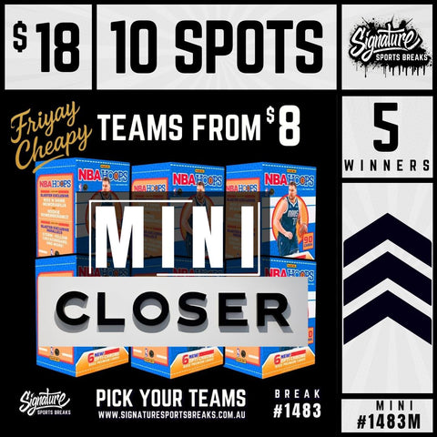 5 WINNERS!! MINI #1483M