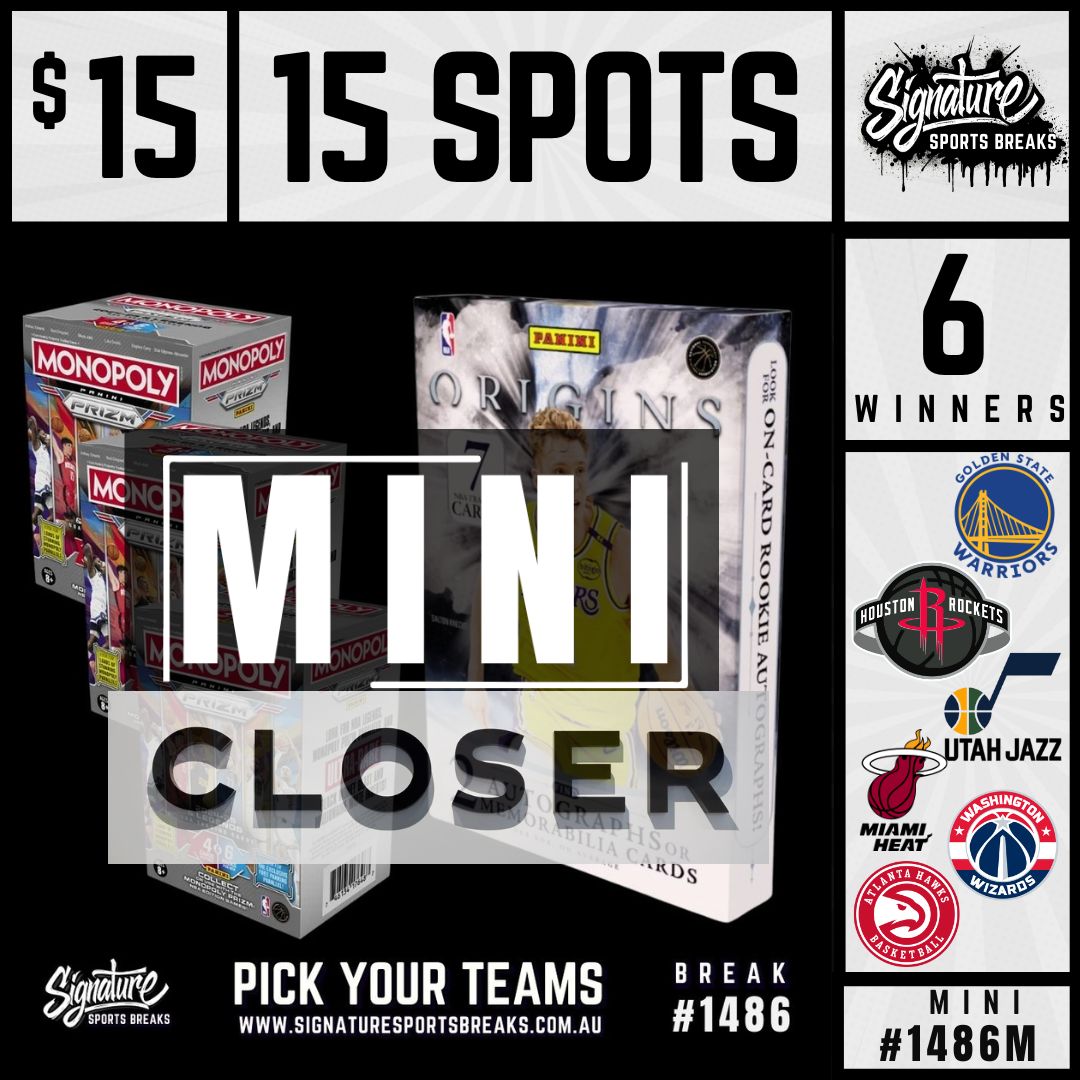 6 WINNERS!! MINI #1486M2